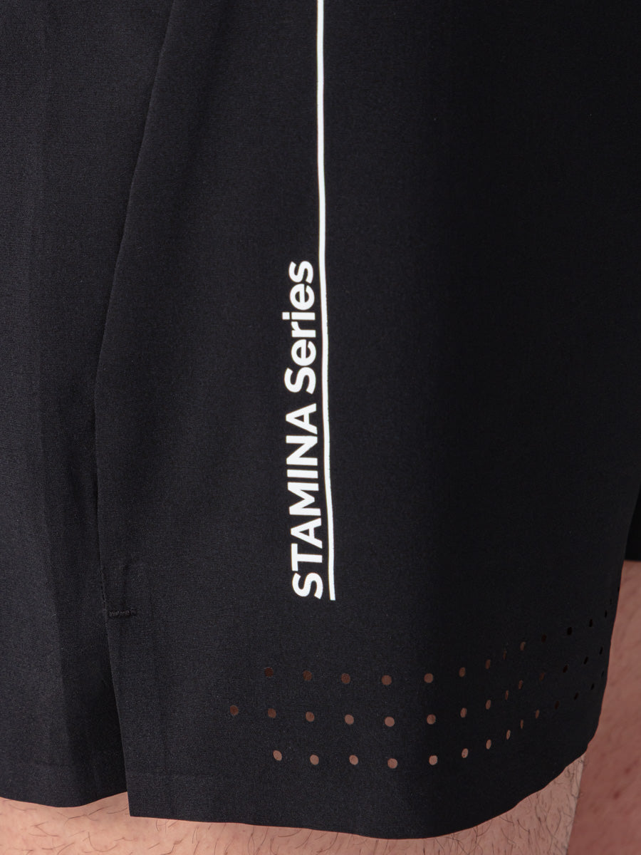 HURON Short Trail/Running Stamina - coloris Black Storm