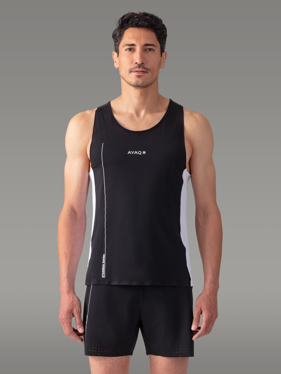 TENNO Trail/Running-Top Stamina - coloris Black Storm