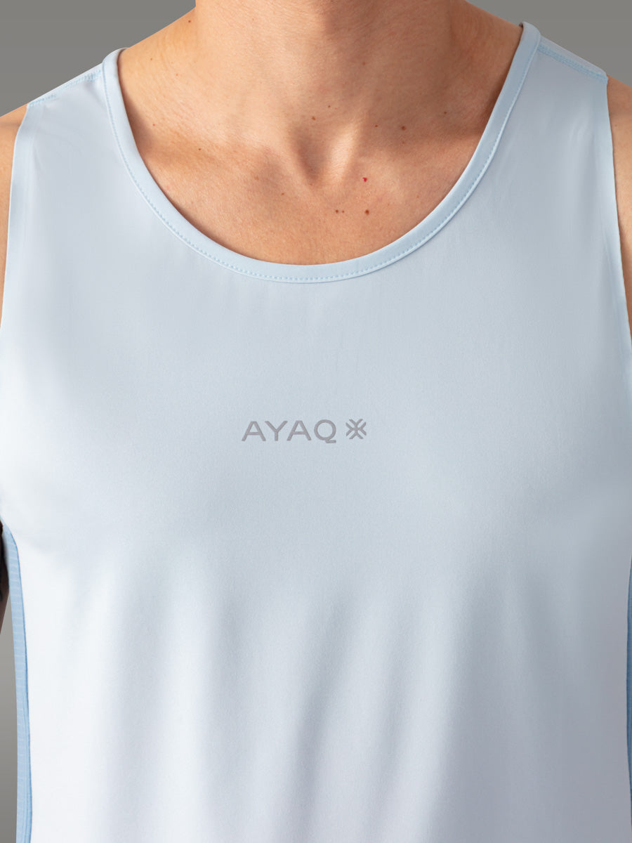TENNO Running Trail Tank Top - coloris Blue Ice