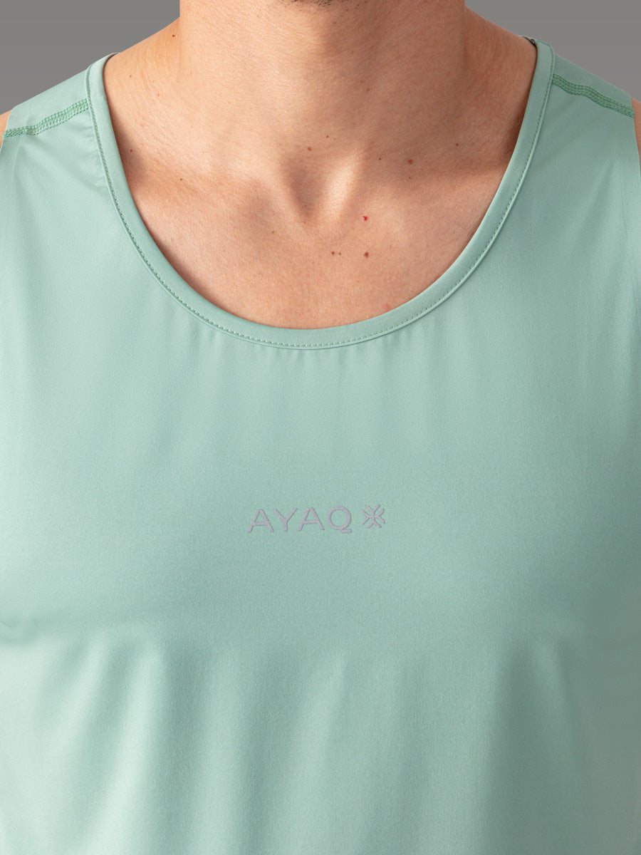 TENNO Running Trail Tank Top - coloris Green Mist