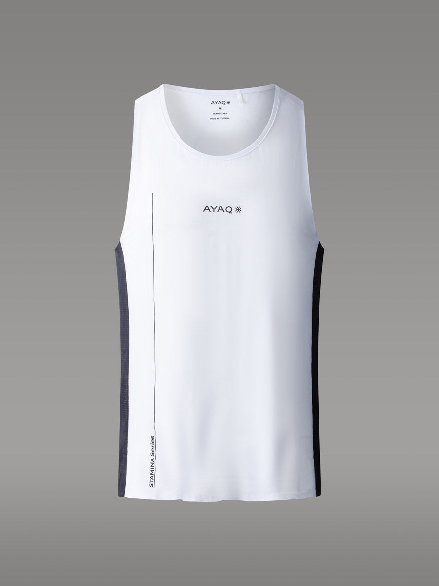 TENNO Trail/Running-Top Stamina - coloris White Rock