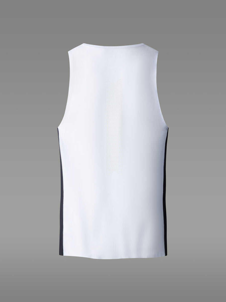 TENNO Trail/Running-Top Stamina - coloris White Rock