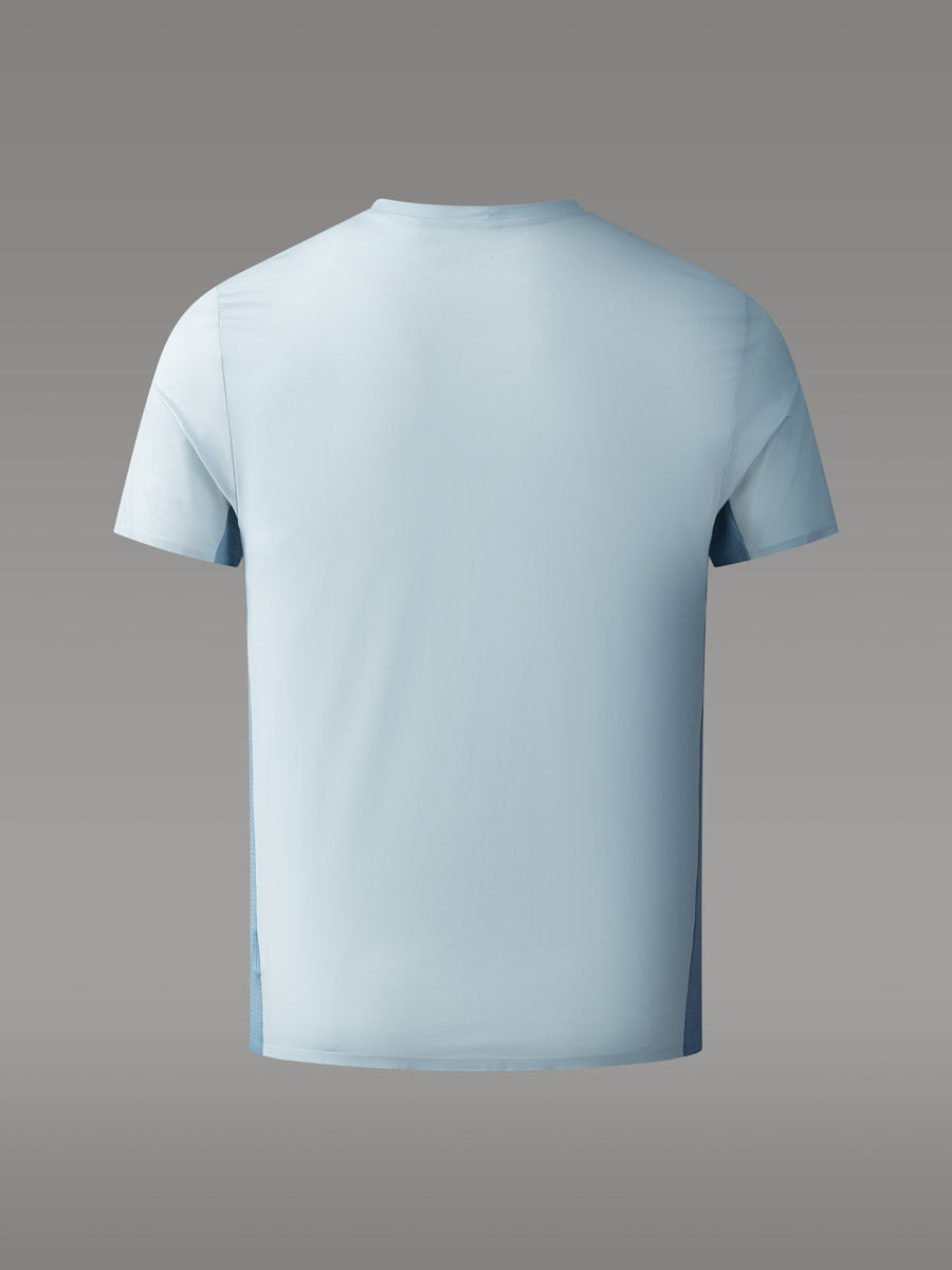 MOLVENO Technisches T-Shirt - coloris Blue Ice