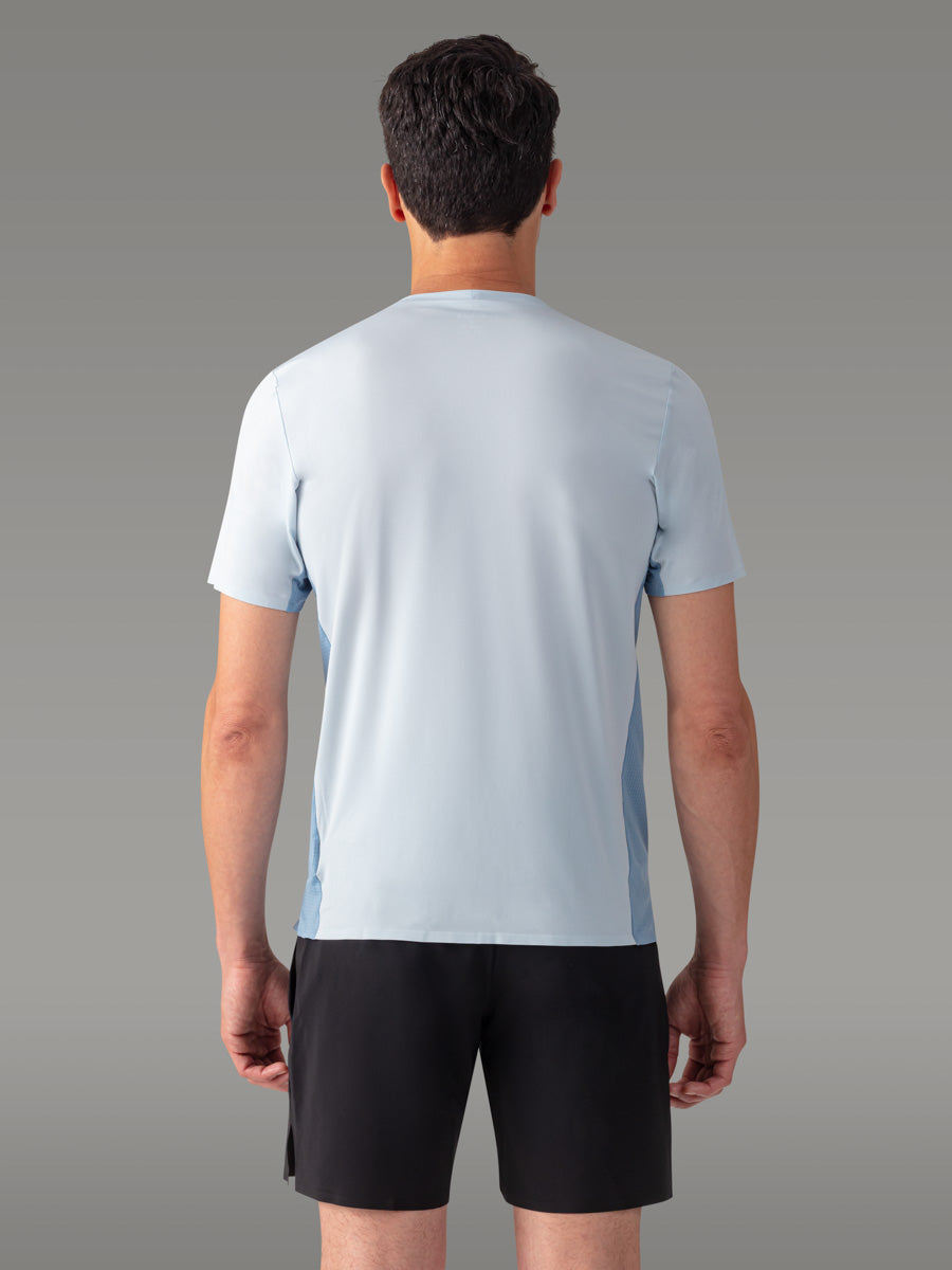 MOLVENO Technisches T-Shirt - coloris Blue Ice