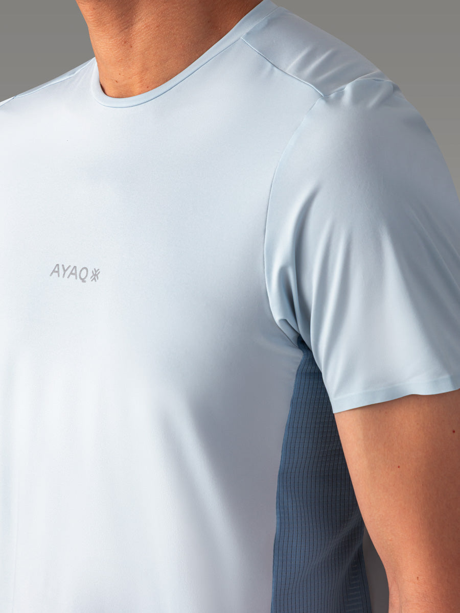 MOLVENO Technisches T-Shirt - coloris Blue Ice