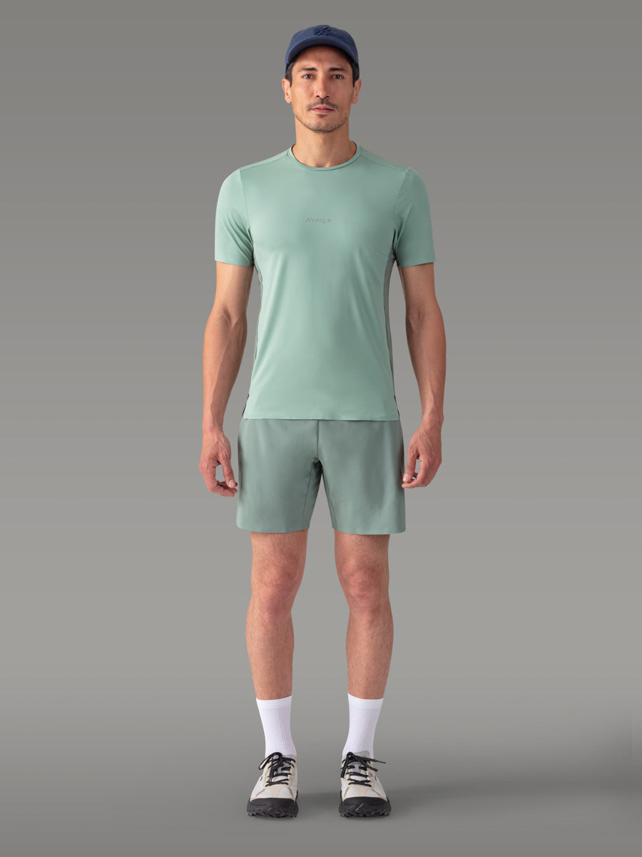 MOLVENO Technisches T-Shirt - coloris Green Mist