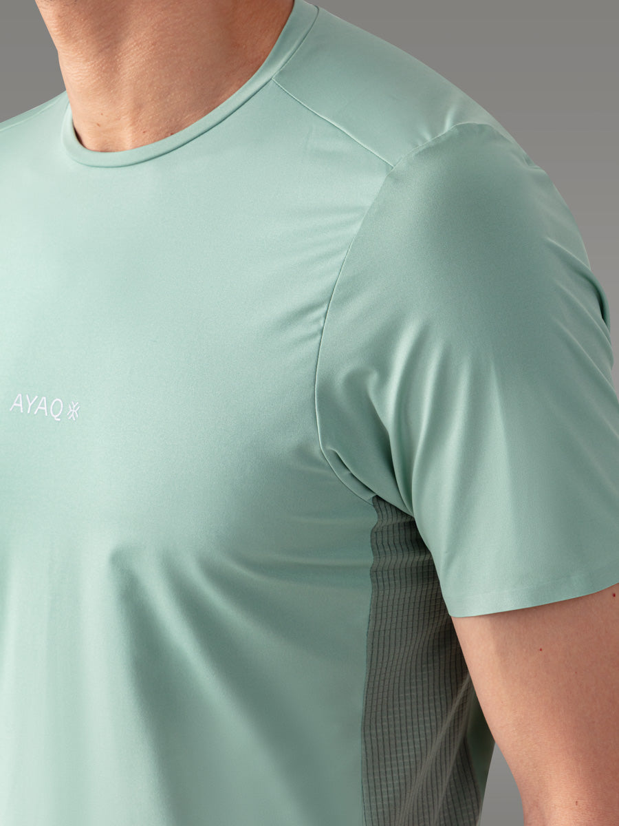 MOLVENO Technisches T-Shirt - coloris Green Mist