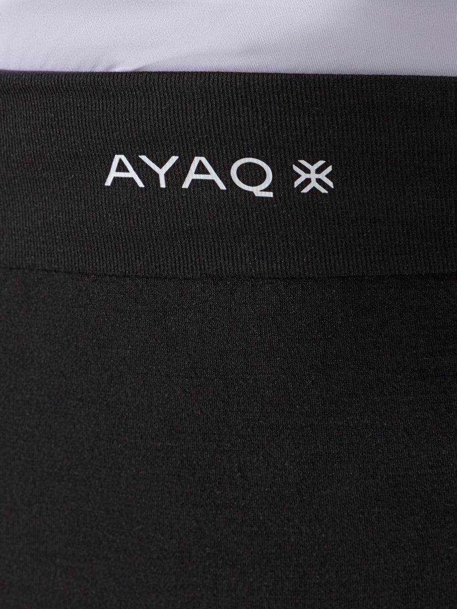 VEGAFONNA Merino Legging - coloris Black Storm