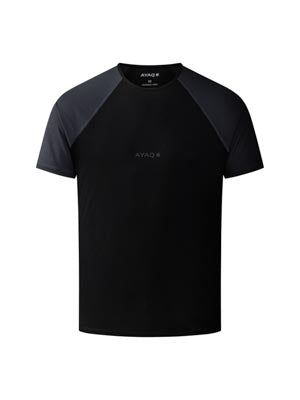 BIAFO 100% Merino T-shirt - color thumbnail-Black Storm