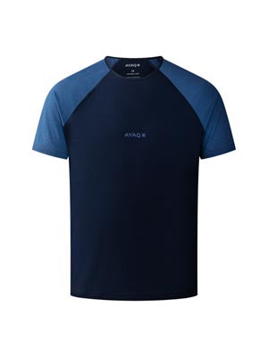 BIAFO 100% Merino T-shirt - color thumbnail-Blue Slate
