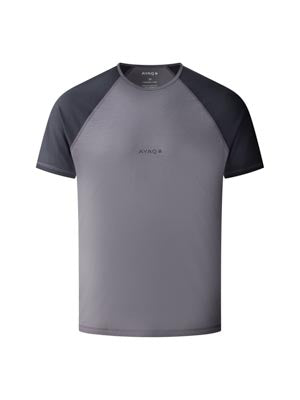 BIAFO 100% Merino T-shirt - color thumbnail-Grey Volcano