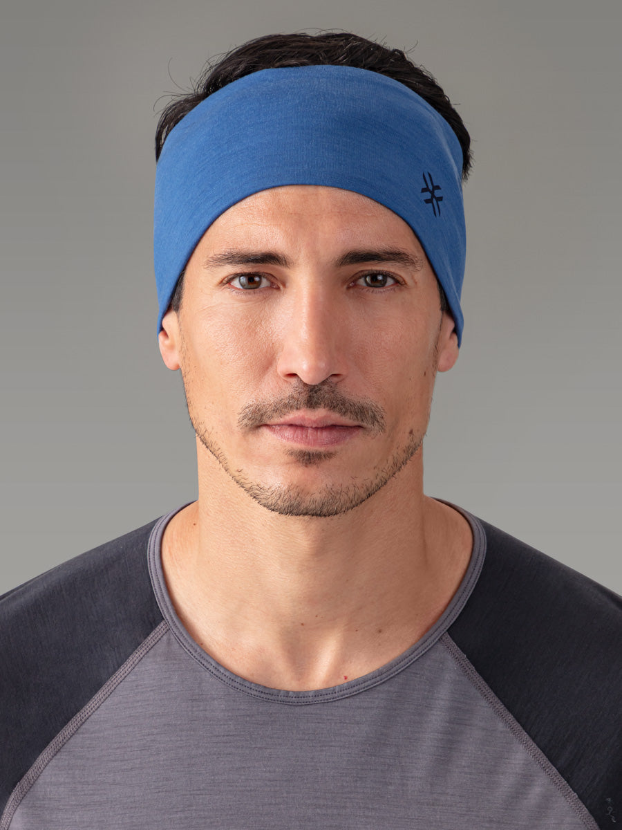 Fascia MANDRONE 100% Merino - coloris Blue Lake