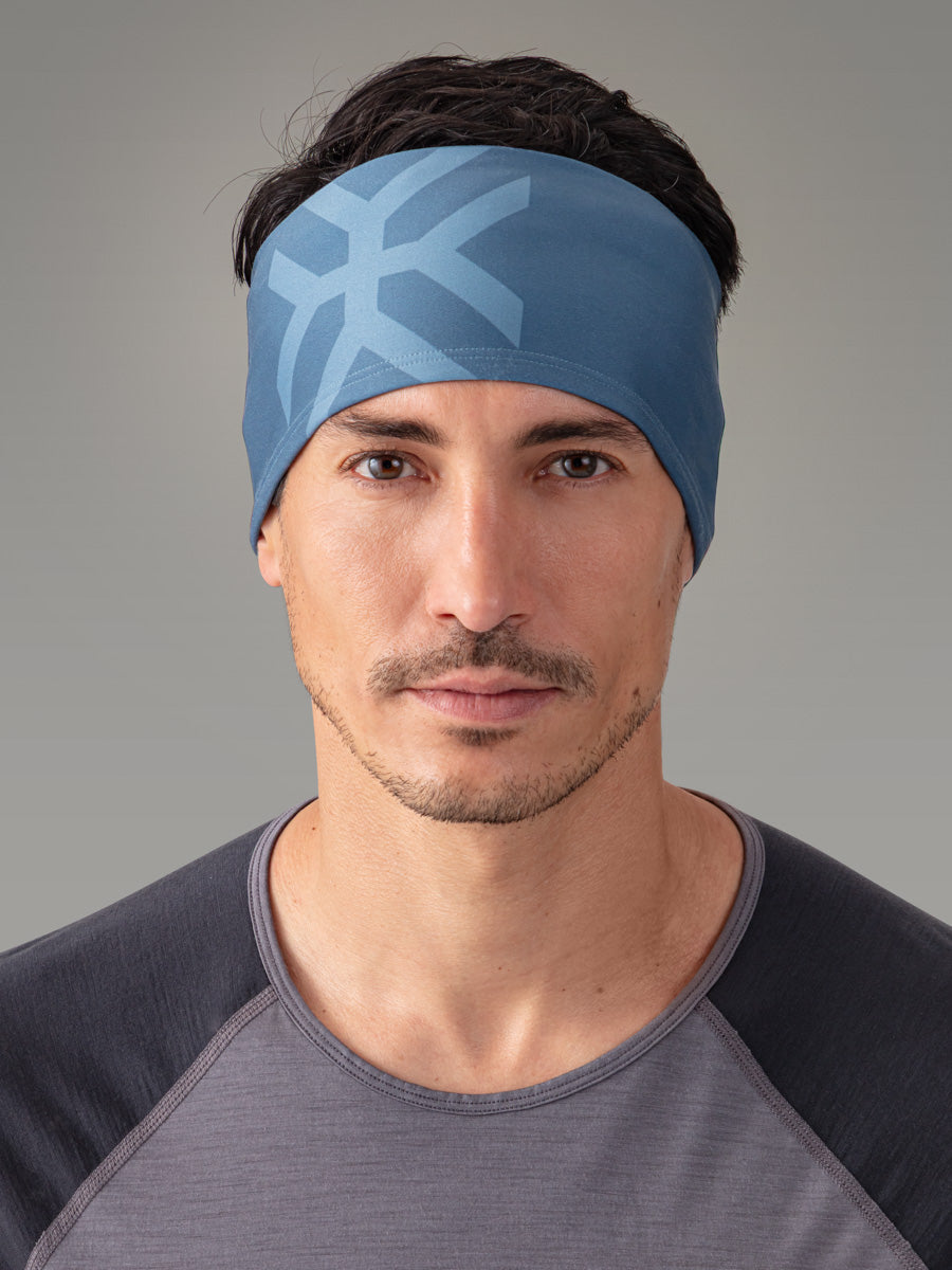 SESIA Lightweight headband - color Blue Slate