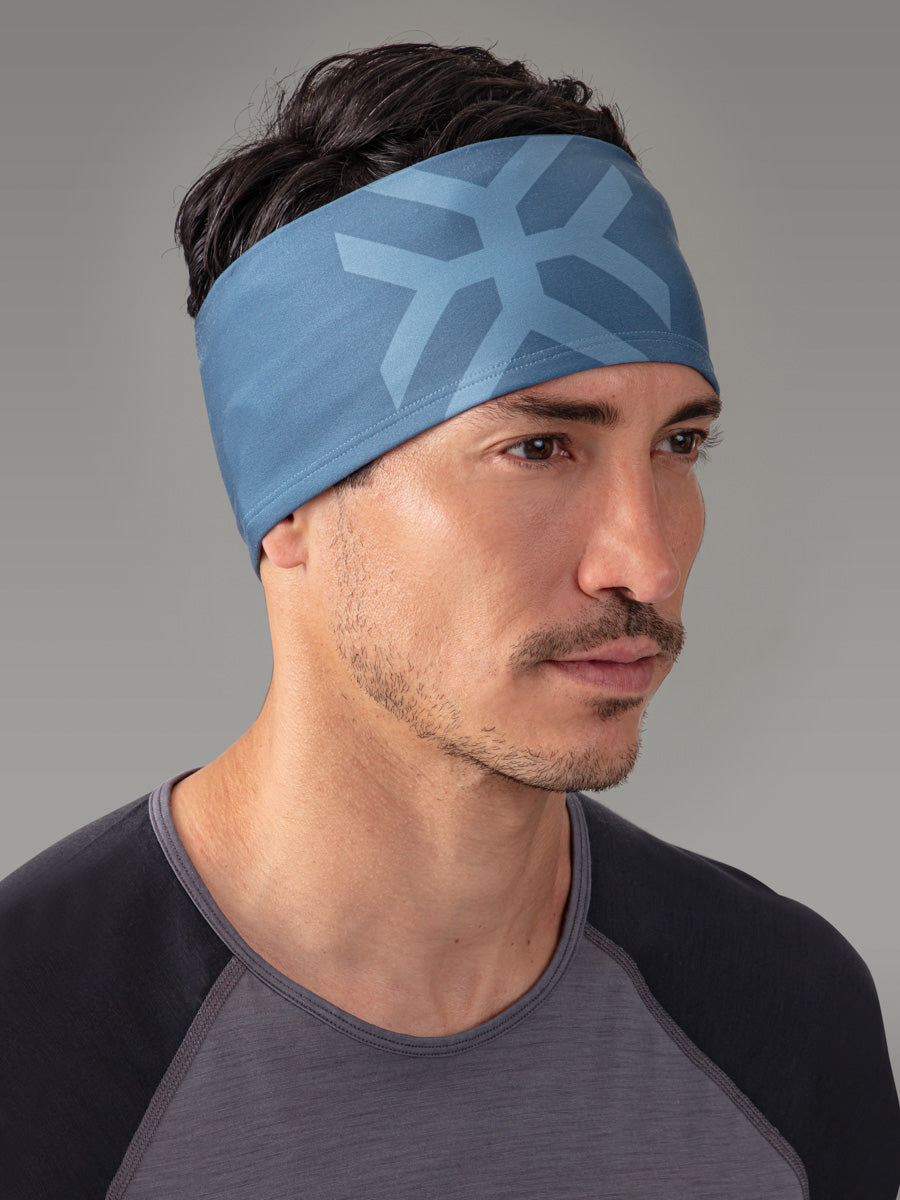 SESIA Lightweight headband - color Blue Slate