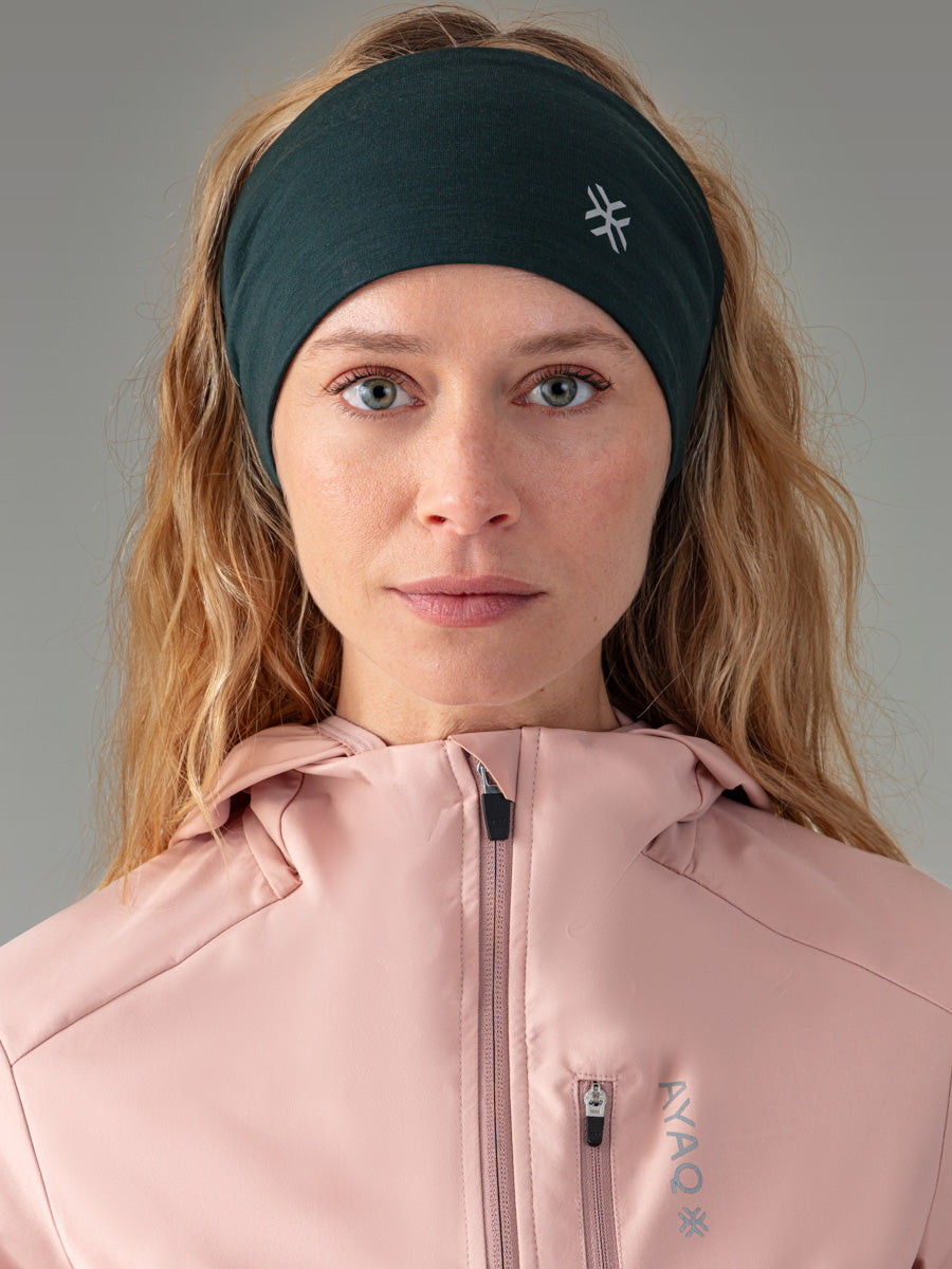 Fascia MANDRONE 100% Merino - coloris Deep Green