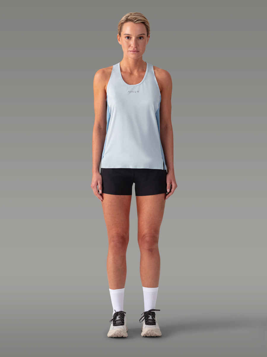 TENNO Running Trail Tank Top - coloris Blue Ice