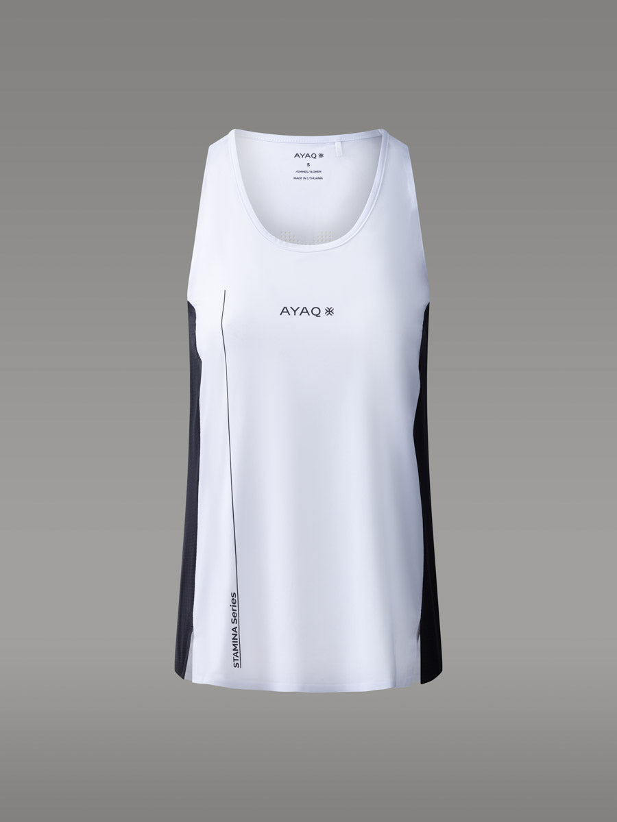 TENNO Trail/Running-Top Stamina - coloris White Rock