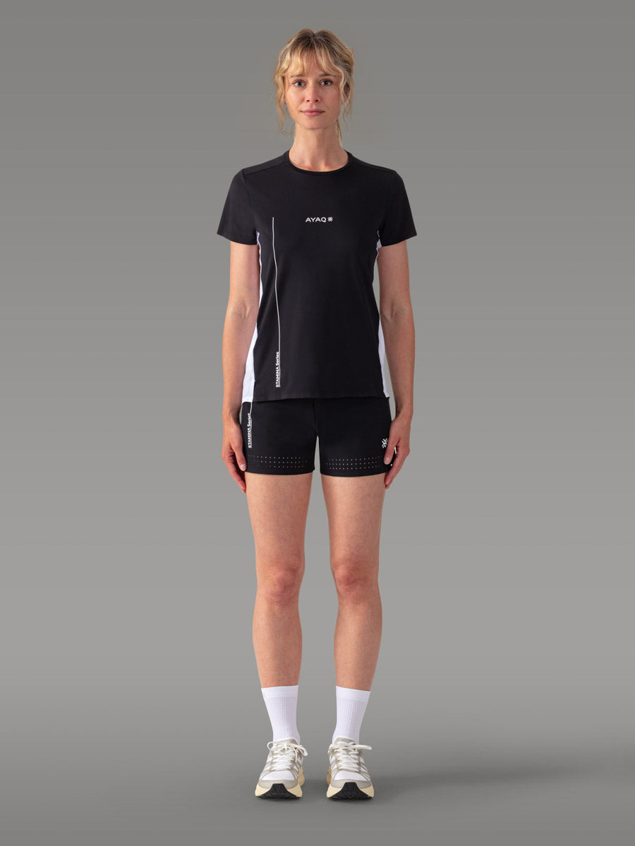 MOLVENO T-Shirt Trail Stamina - coloris Black Storm
