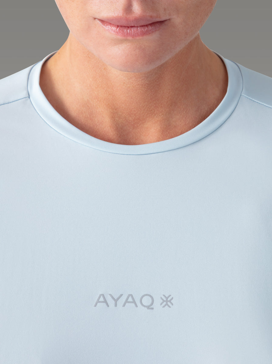 MOLVENO Technisches T-Shirt - coloris Blue Ice