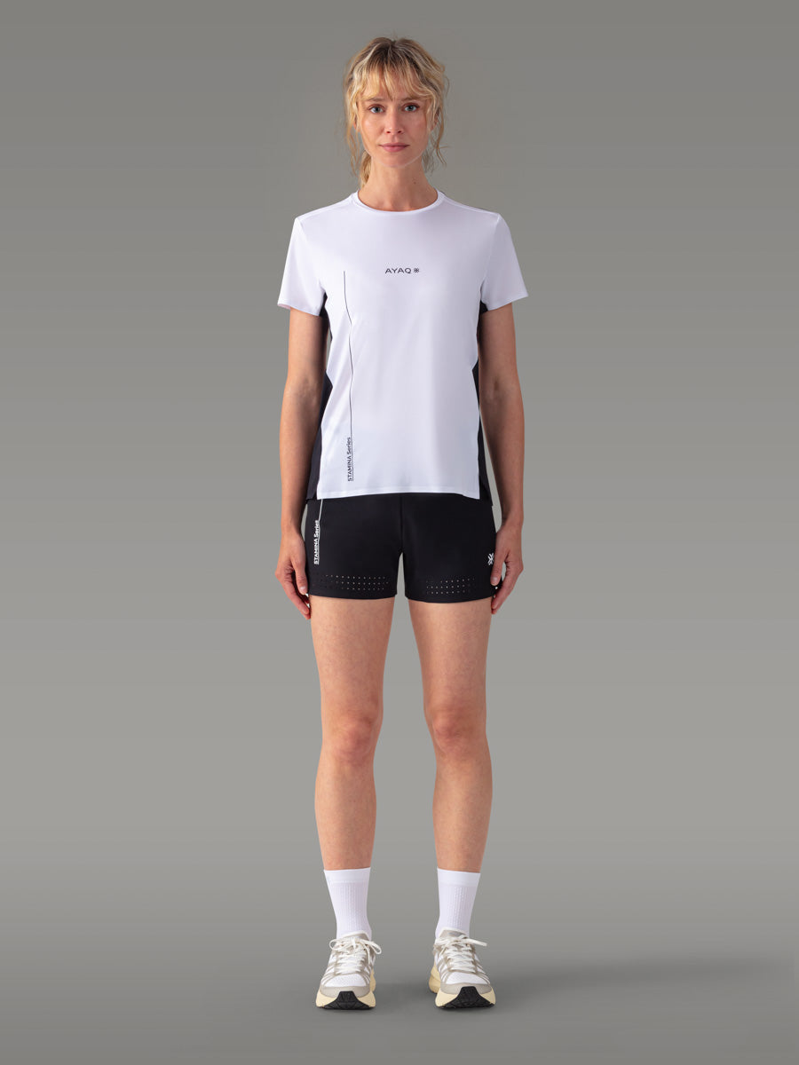 MOLVENO T-Shirt Trail Stamina - coloris White Rock