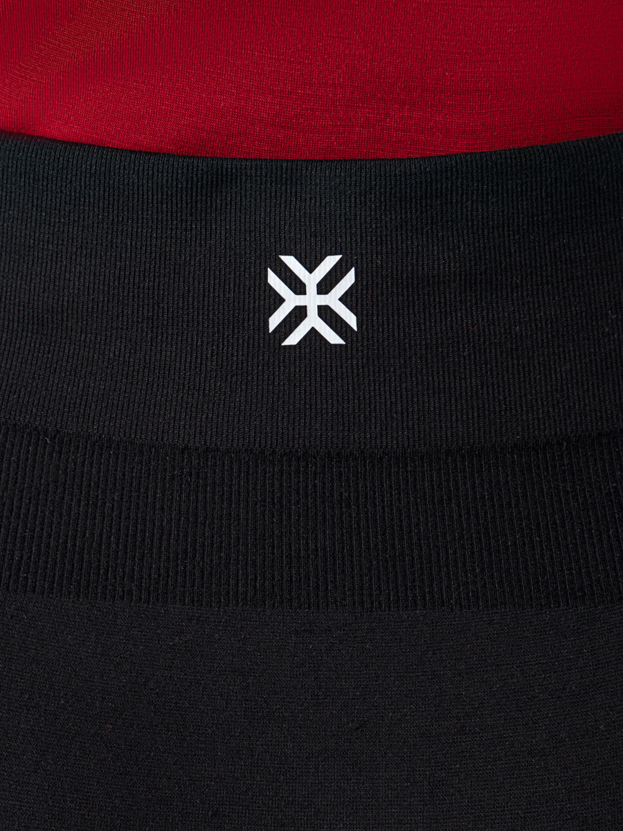 VEGAFONNA Merino Leggings - color Black Storm