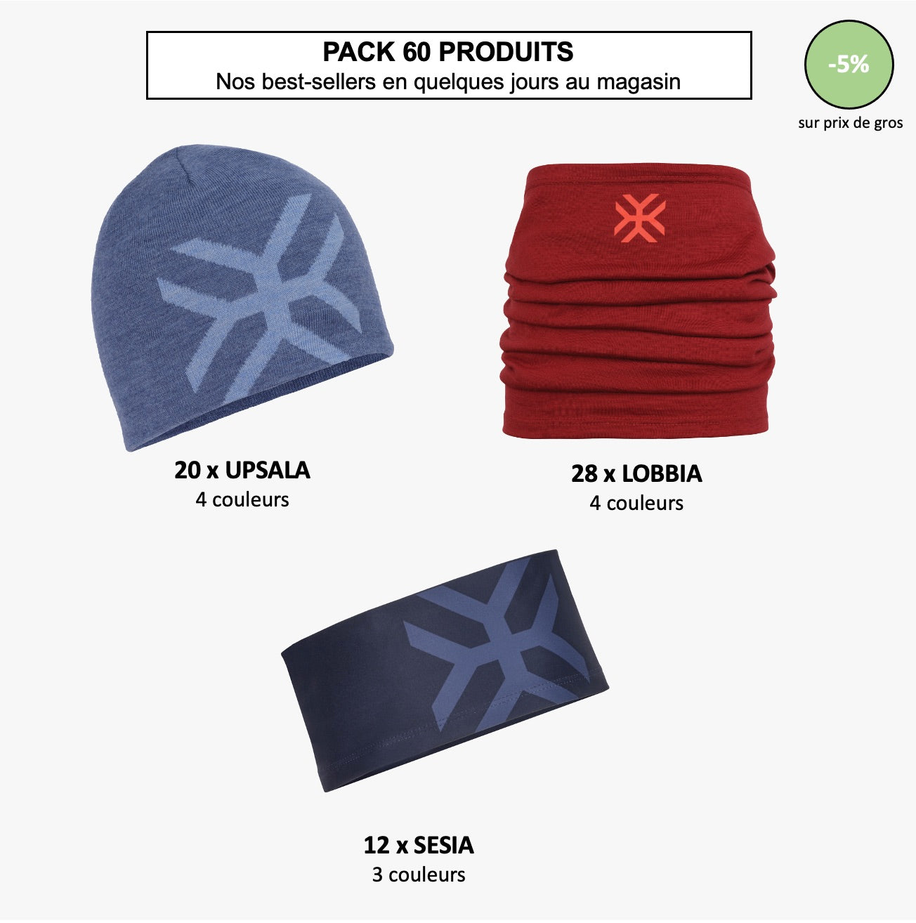 Best-Sellers Pack 60 Accessories