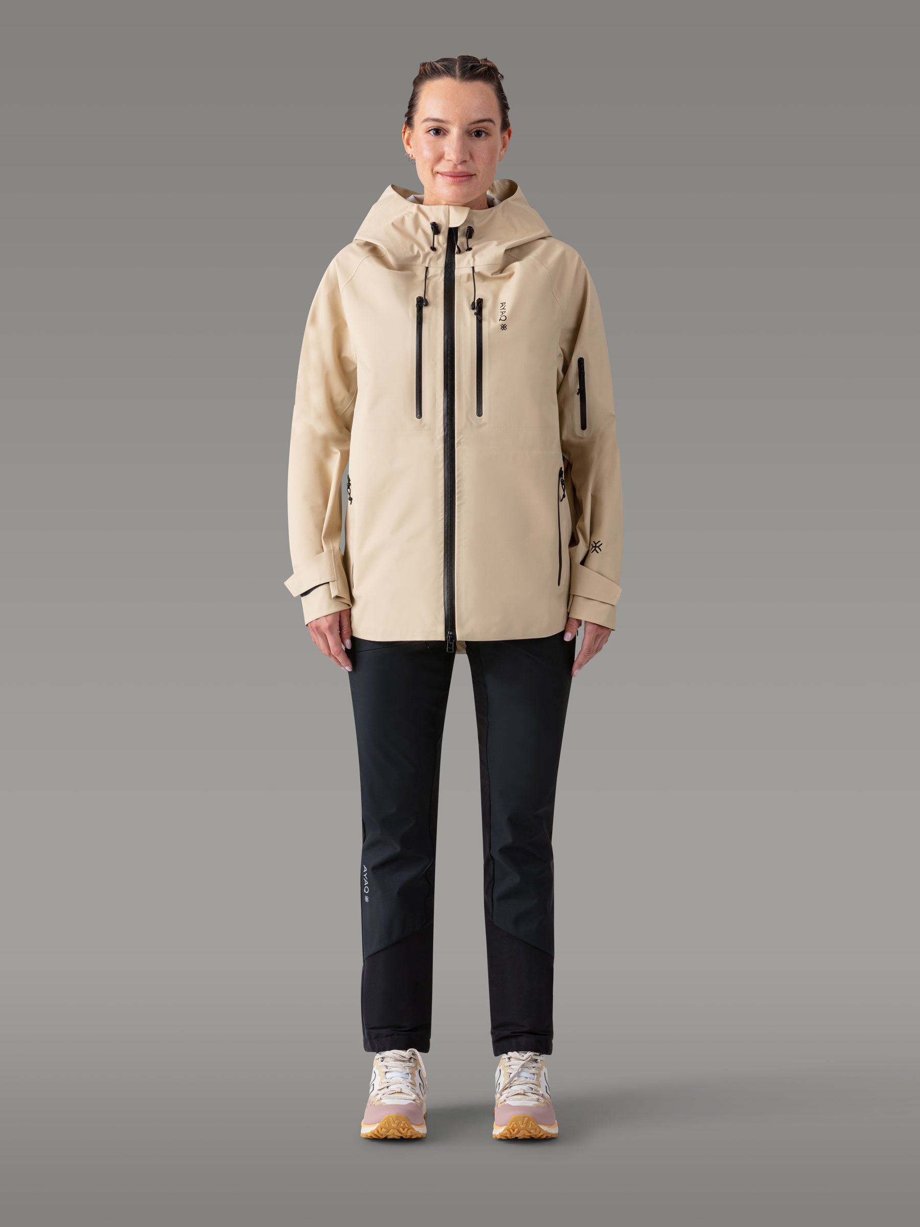 LONAK-XT Hardshell Jacket - color Sand Beige

