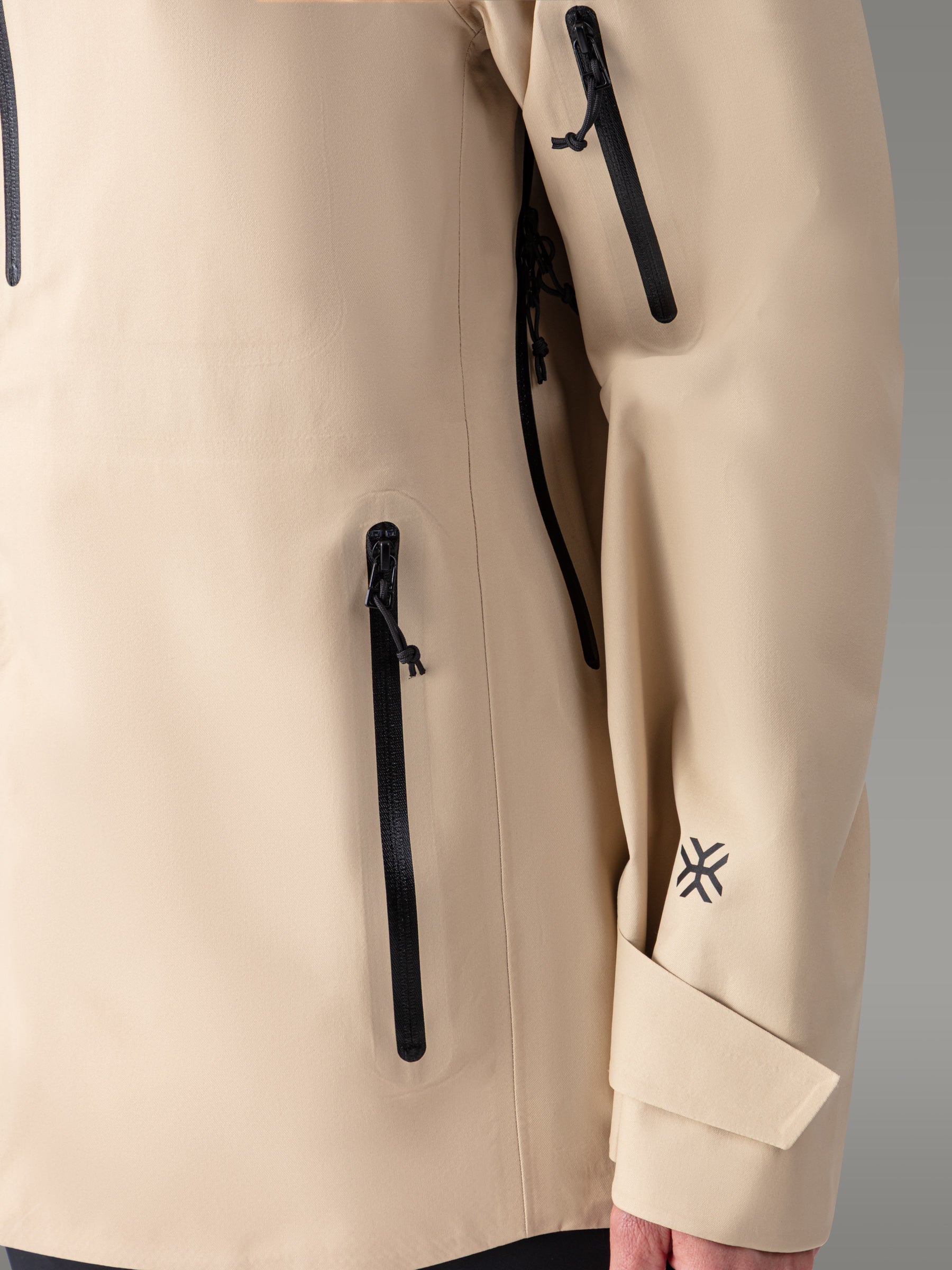 LONAK-XT Hardshell Jacket - color Sand Beige

