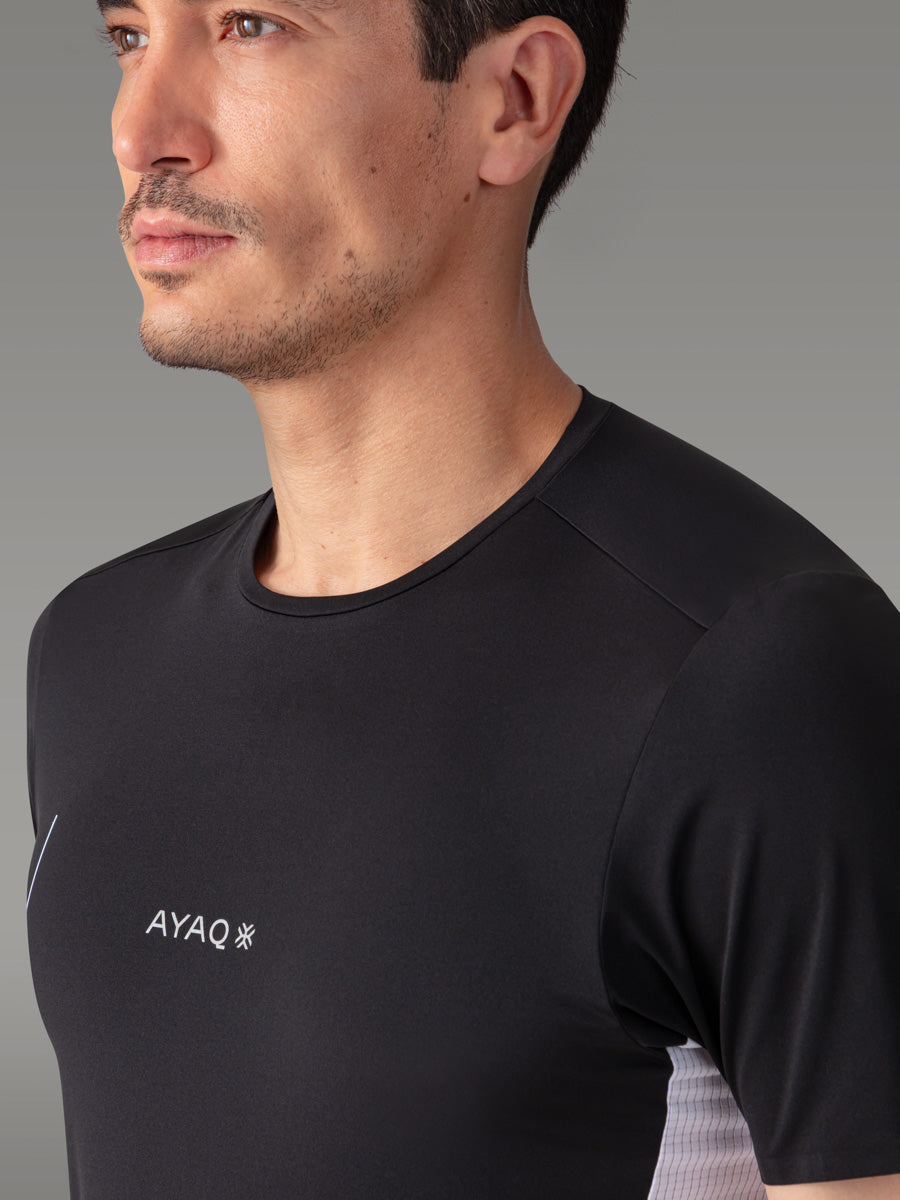 MOLVENO Trail/Running Stamina T-skjorte — Black Storm
