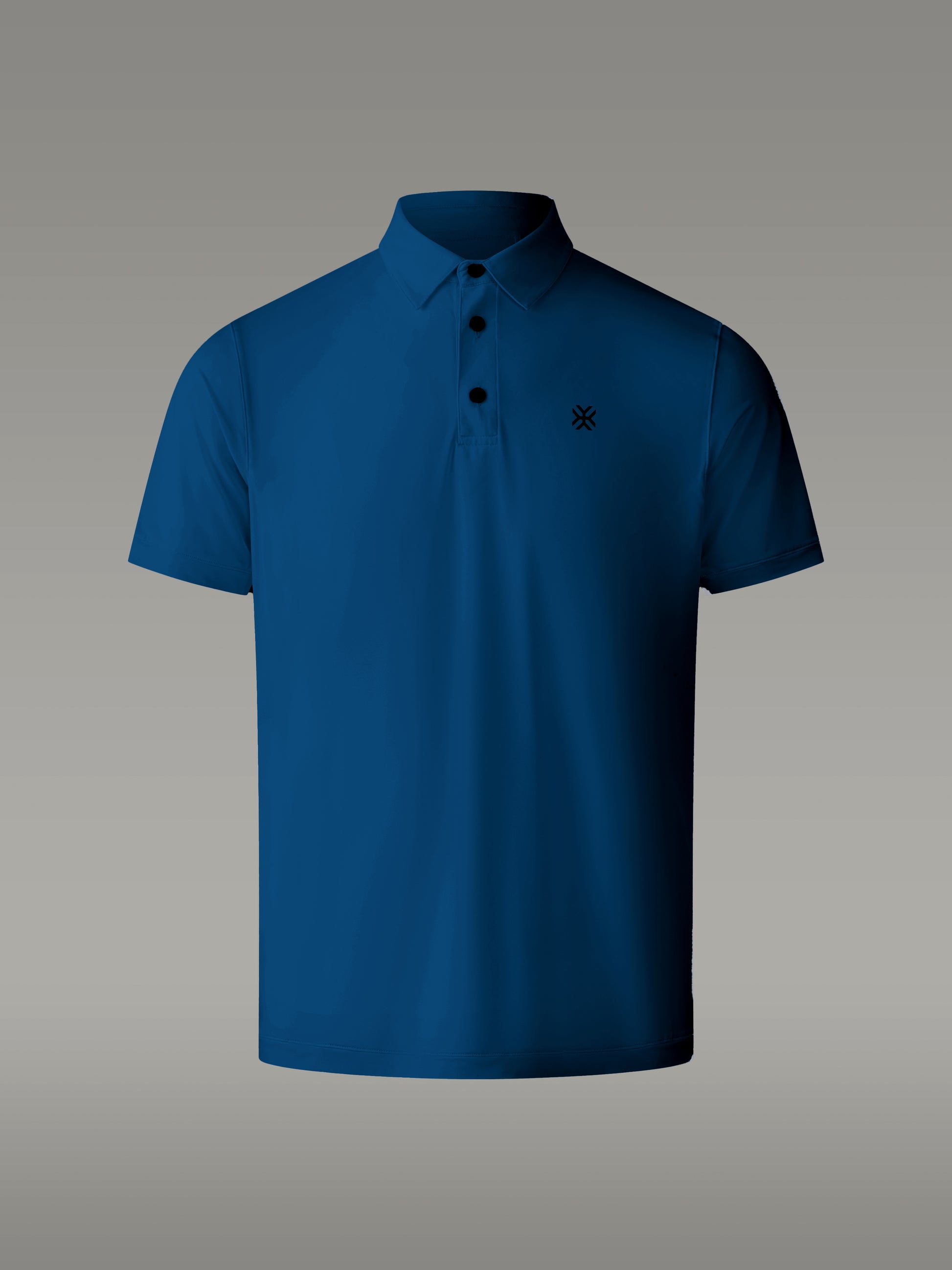 LAFFREY Lightweight Active Polo - color North Blue

