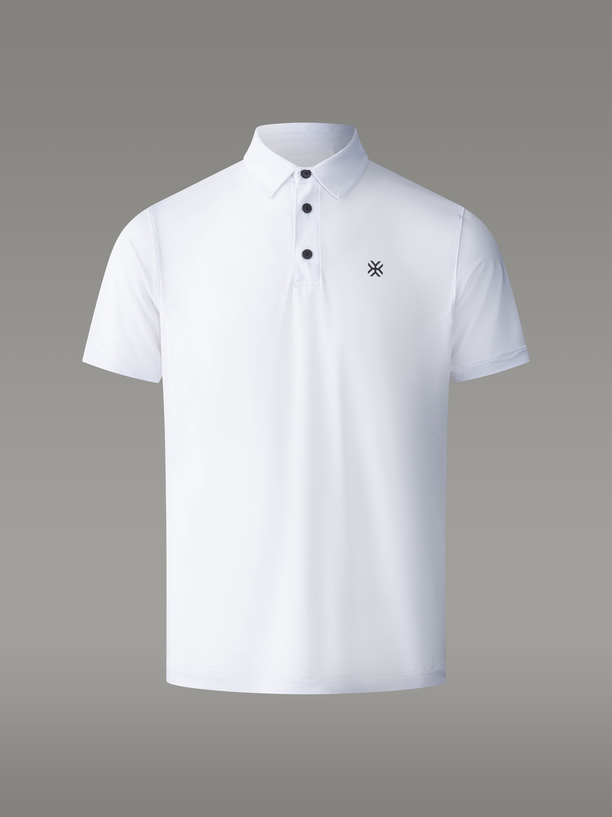 LAFFREY Lightweight Active Polo - color White Rock

