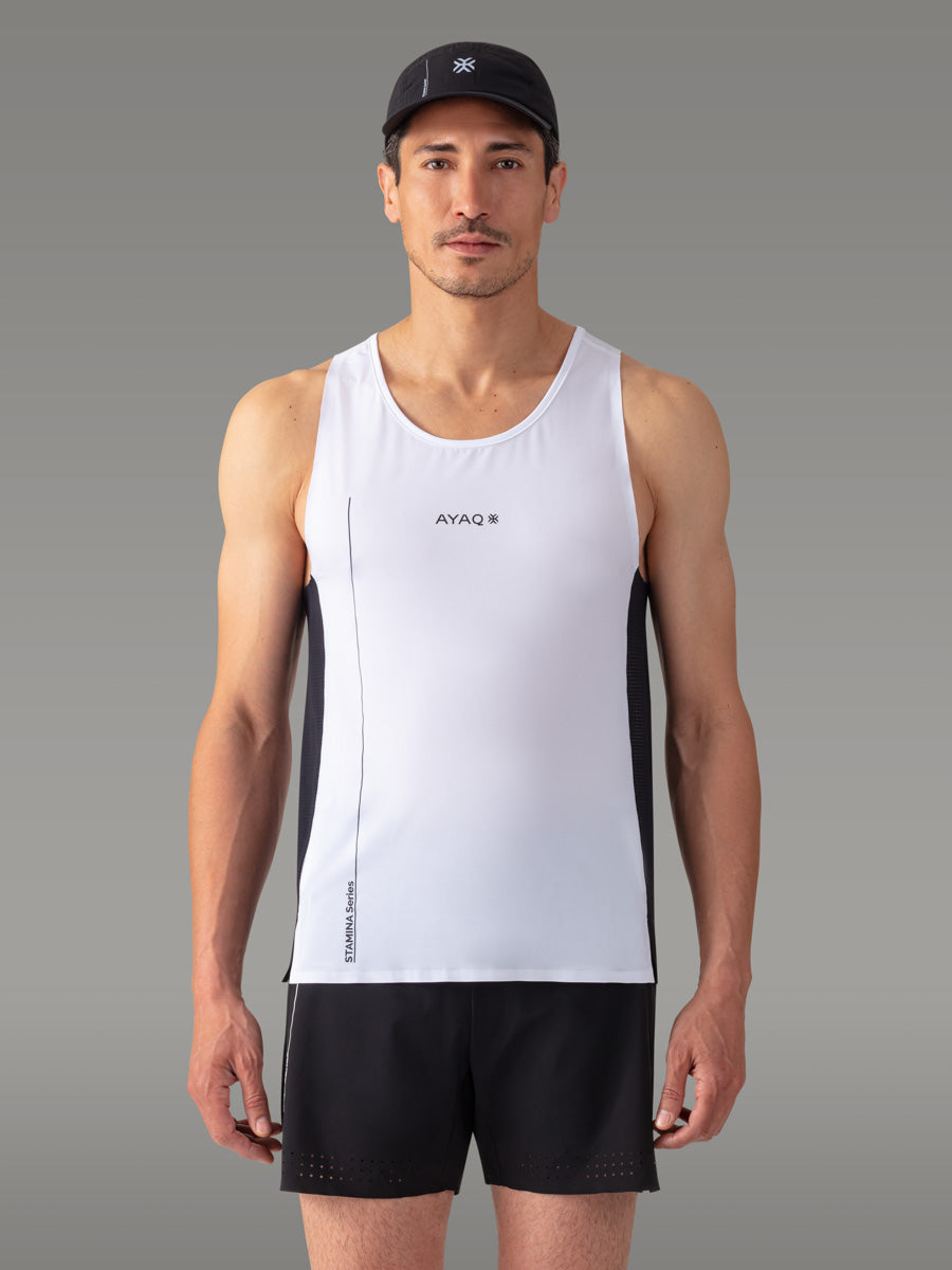 TENNO Canotta Trail/Running Stamina - coloris White Rock

