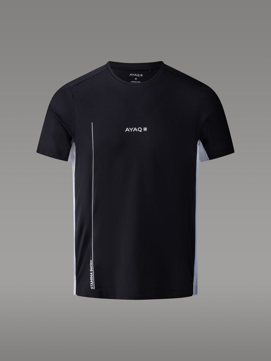 MOLVENO Trail/Running Stamina T-skjorte — Black Storm
