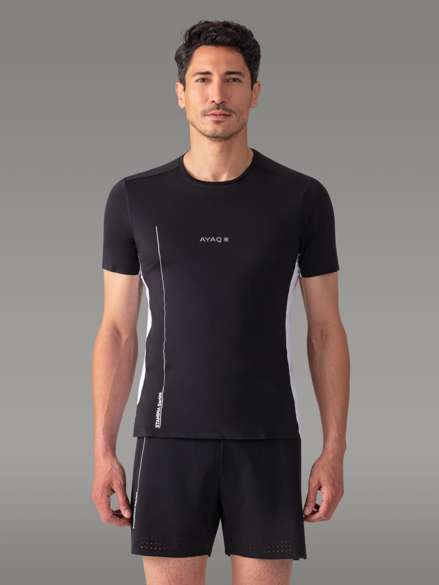 MOLVENO Stamina T-shirt — Black Storm
