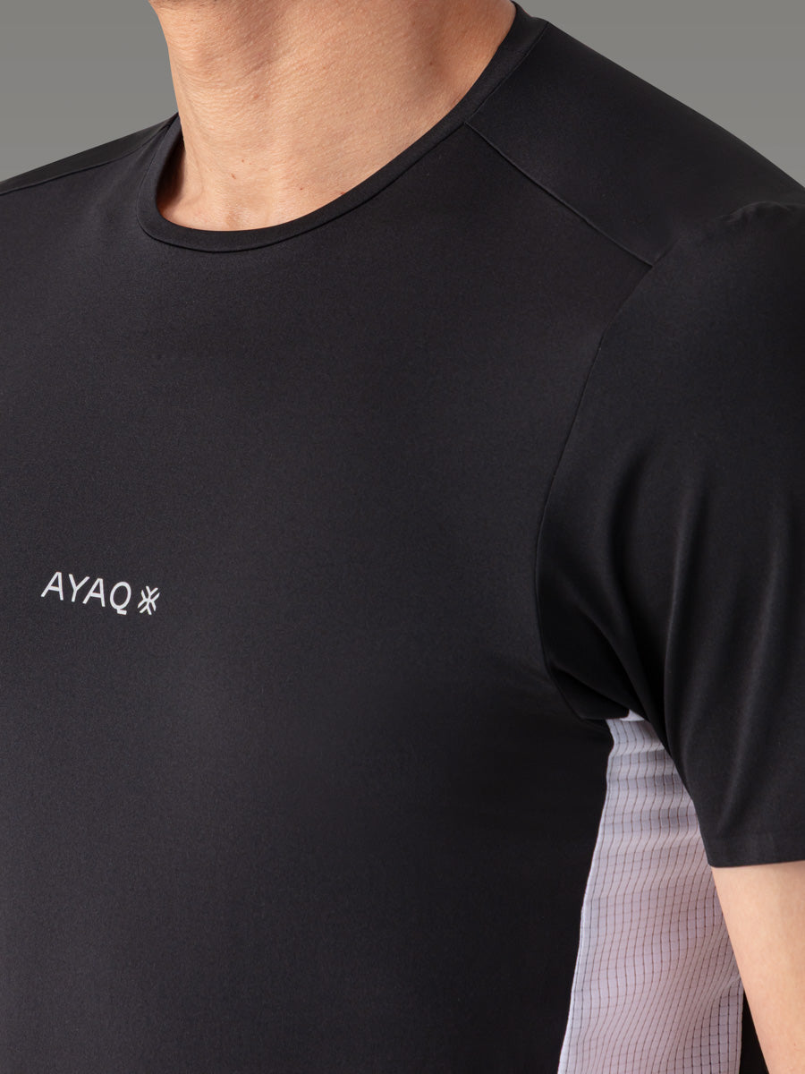 MOLVENO Trail/Running Stamina T-skjorte — Black Storm