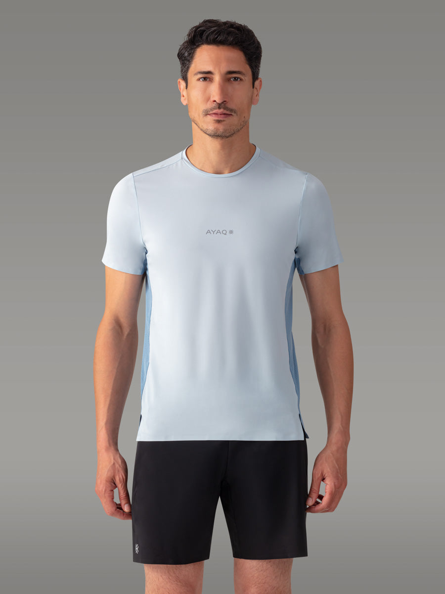 MOLVENO Teknisk T-skjorte — Blue Ice
