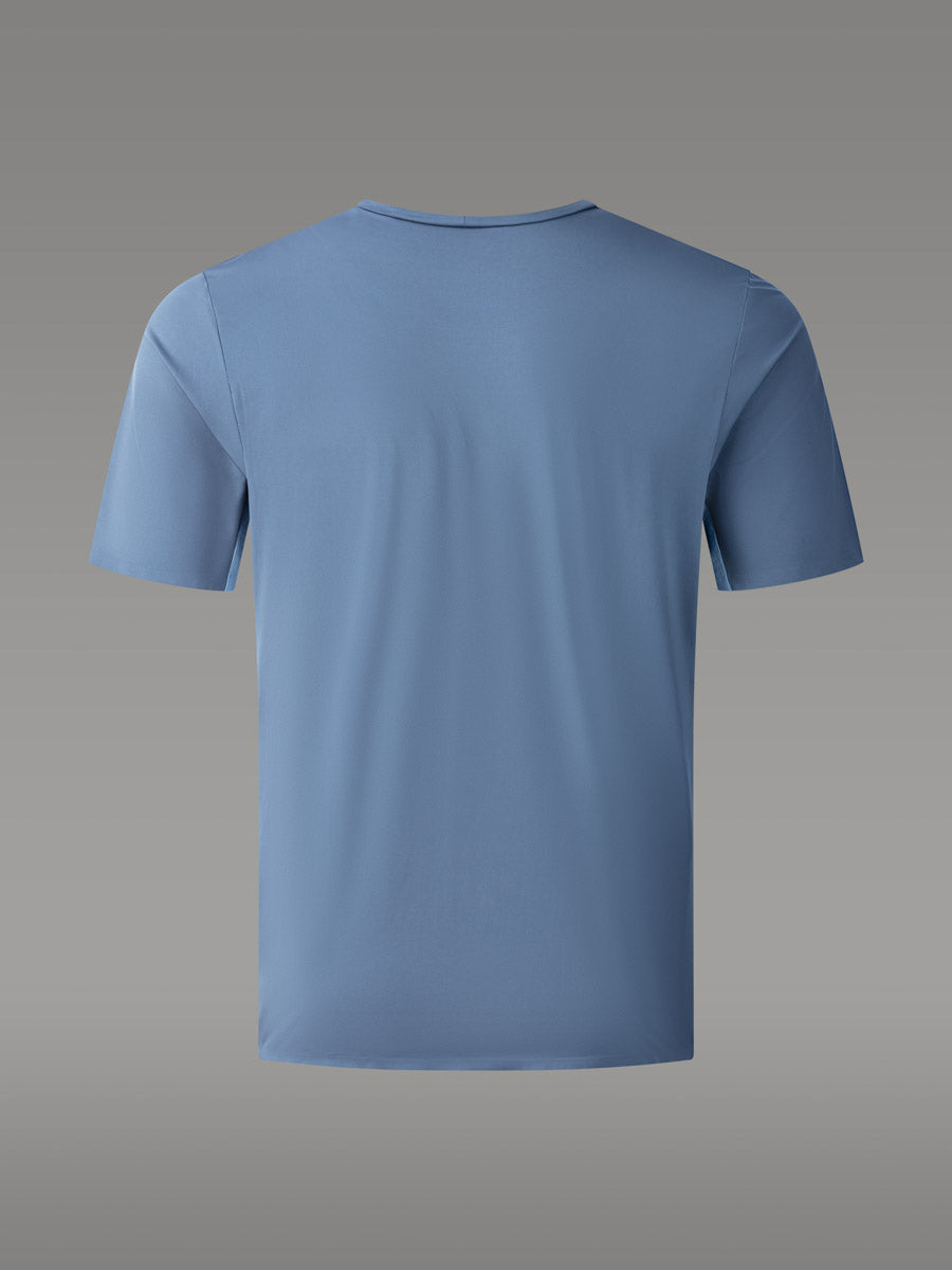 MOLVENO Teknisk T-skjorte — Blue Slate
