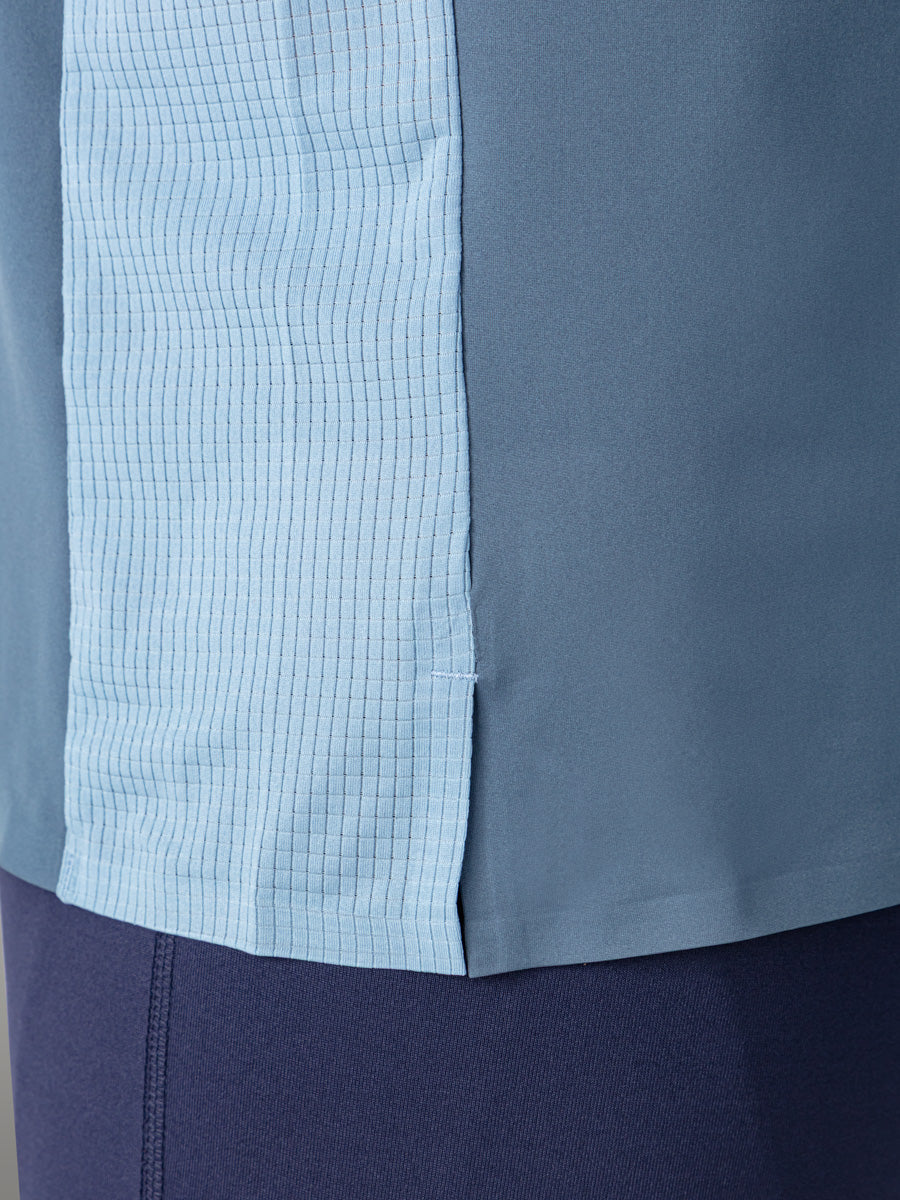 MOLVENO Teknisk T-skjorte — Blue Slate
