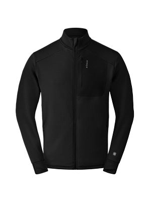 KOKANEE Active fleece jacket - color thumbnail-Black Storm

