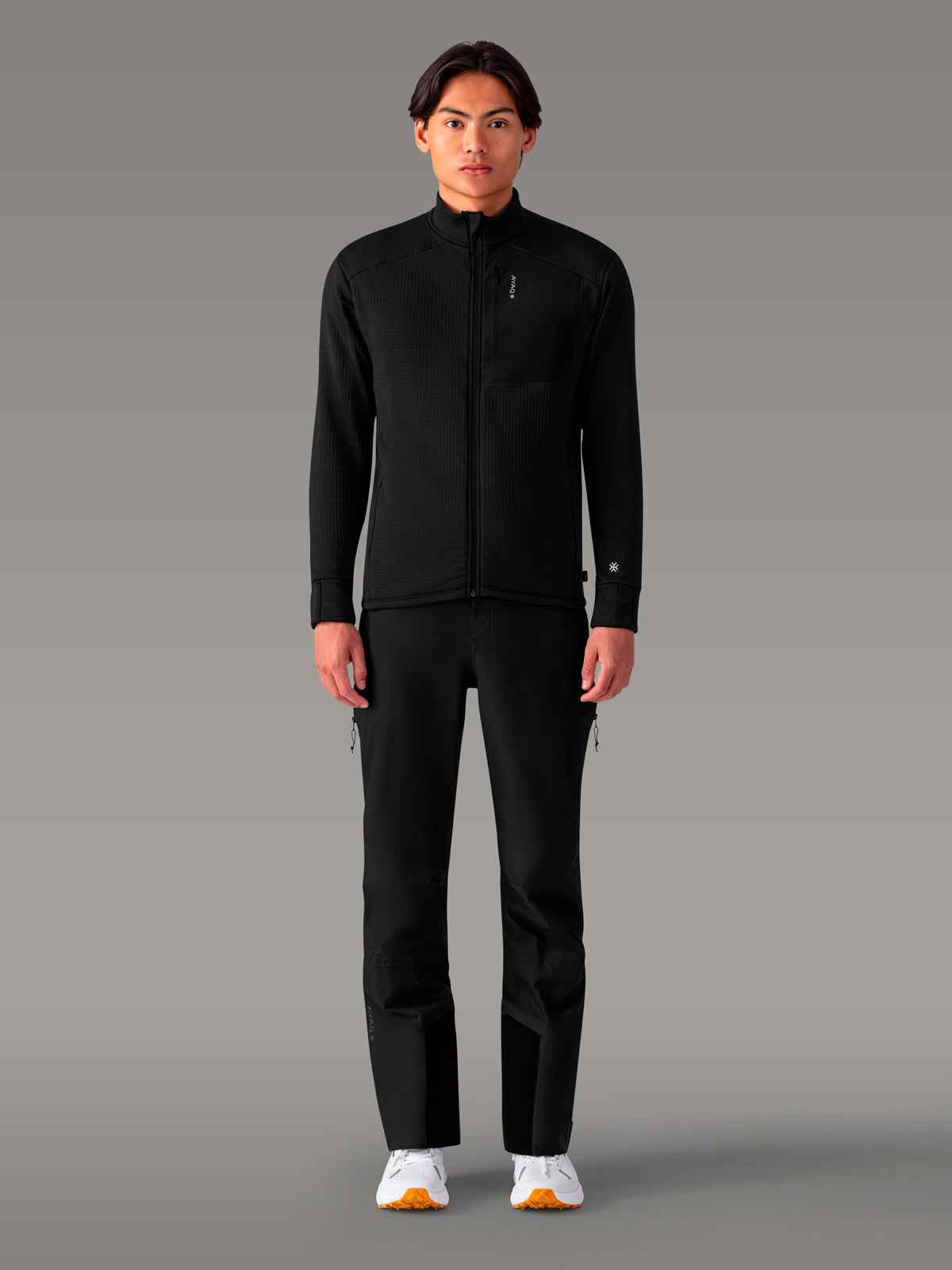 KOKANEE Active fleece jacket - color Black Storm

