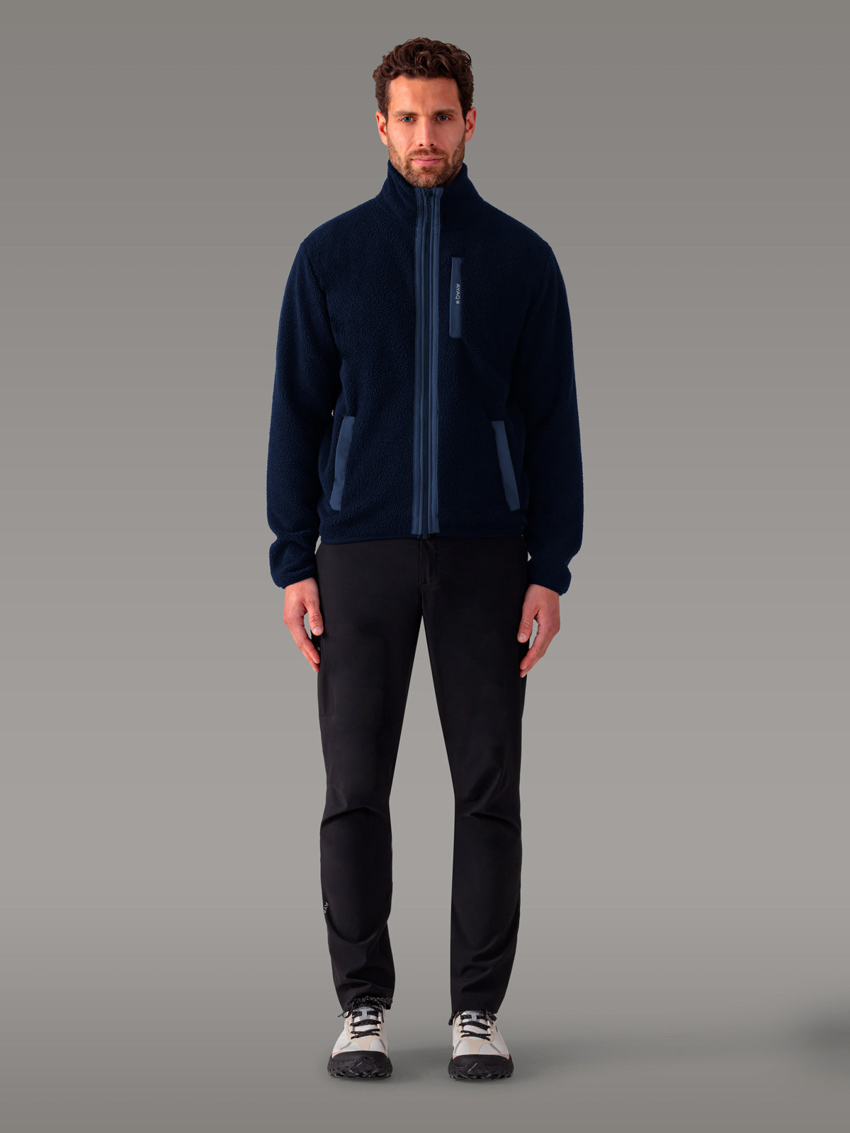 AROLLA High Comfort Fleece - color North Blue

