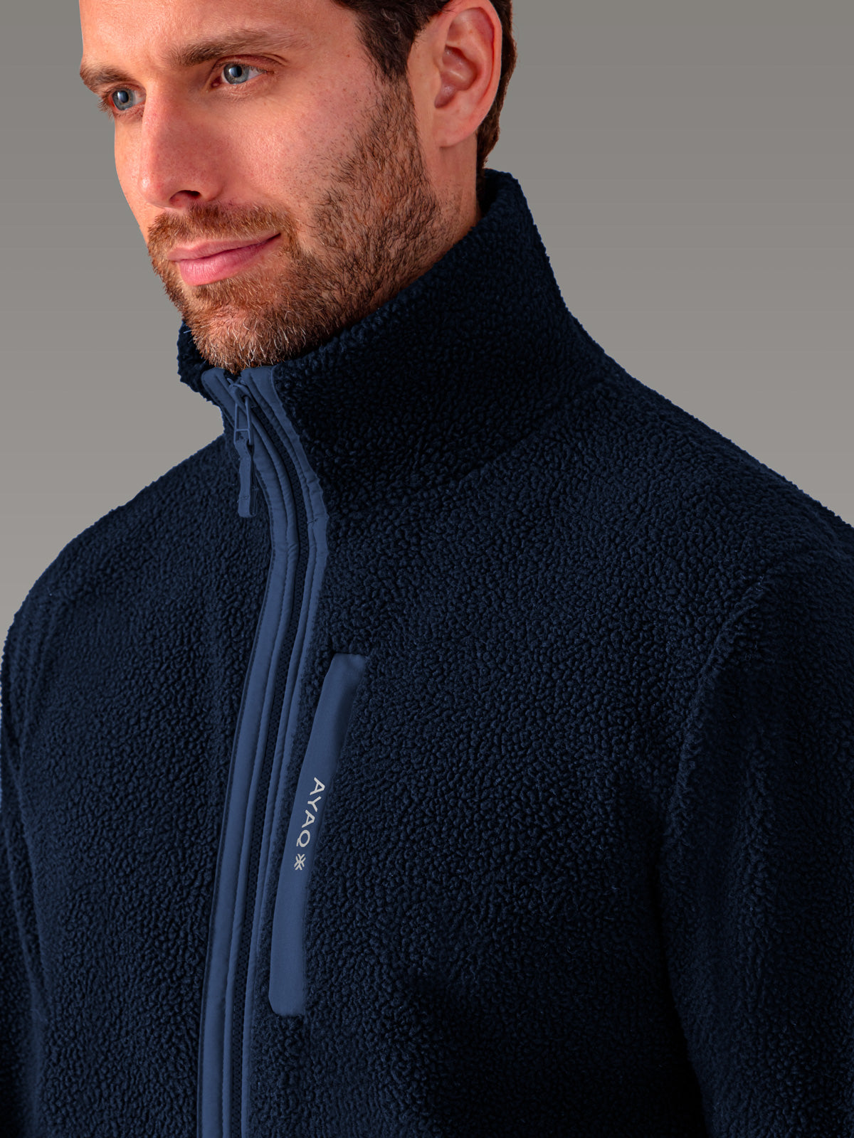 AROLLA High Comfort Fleece - color North Blue

