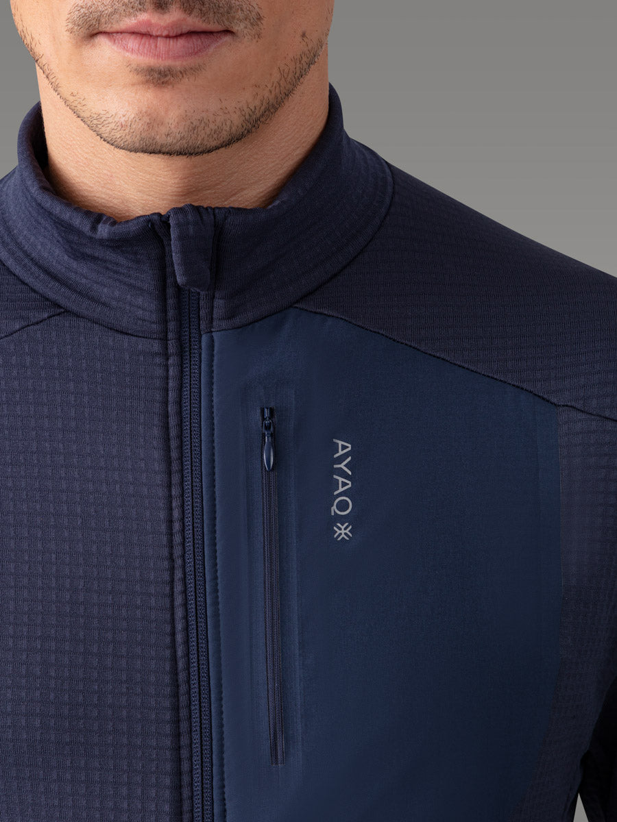KOKANEE Active fleecejakke — North Blue