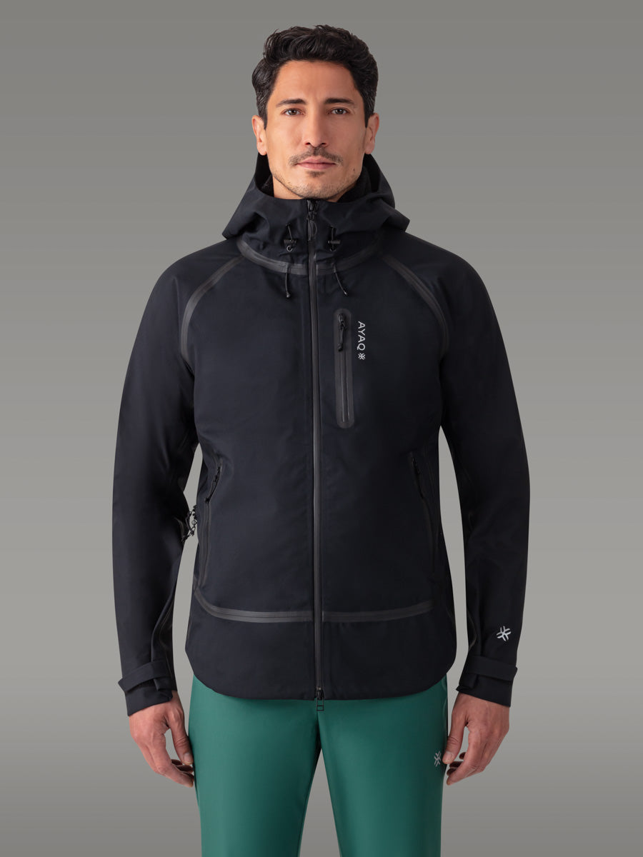 LONAK Hardshell-jakke — Black Storm