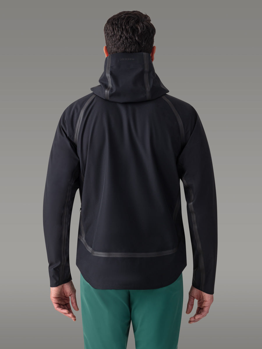 LONAK Hardshell-jakke — Black Storm
