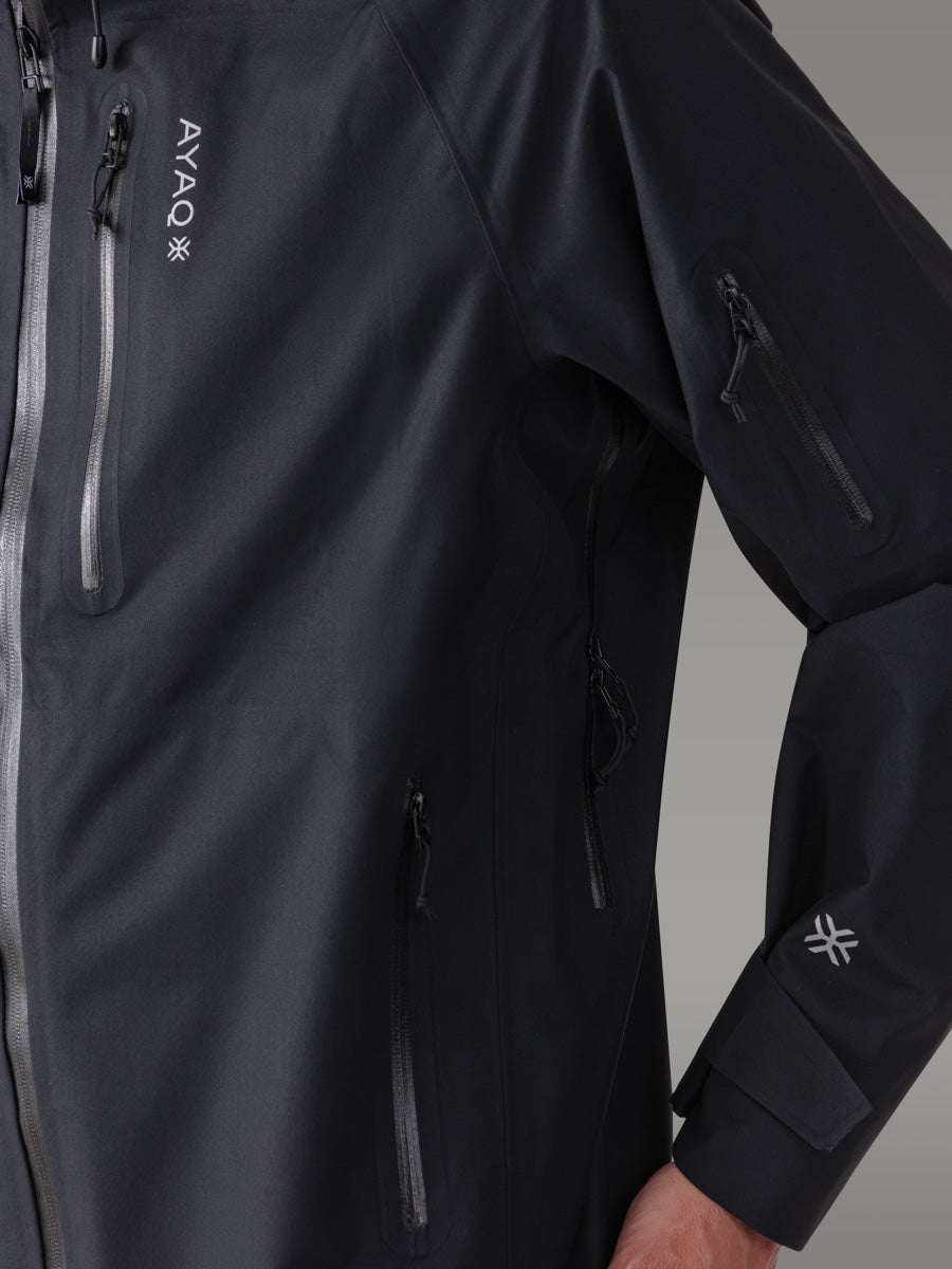 LONAK-XT ハードシェルジャケット — Black Storm