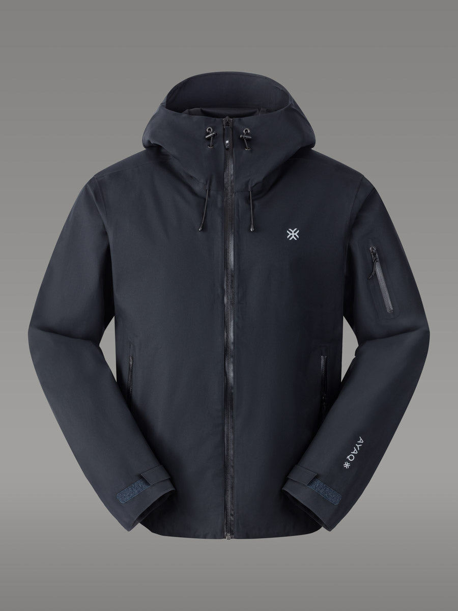 SKORA Hardshell-jakke — Black Storm