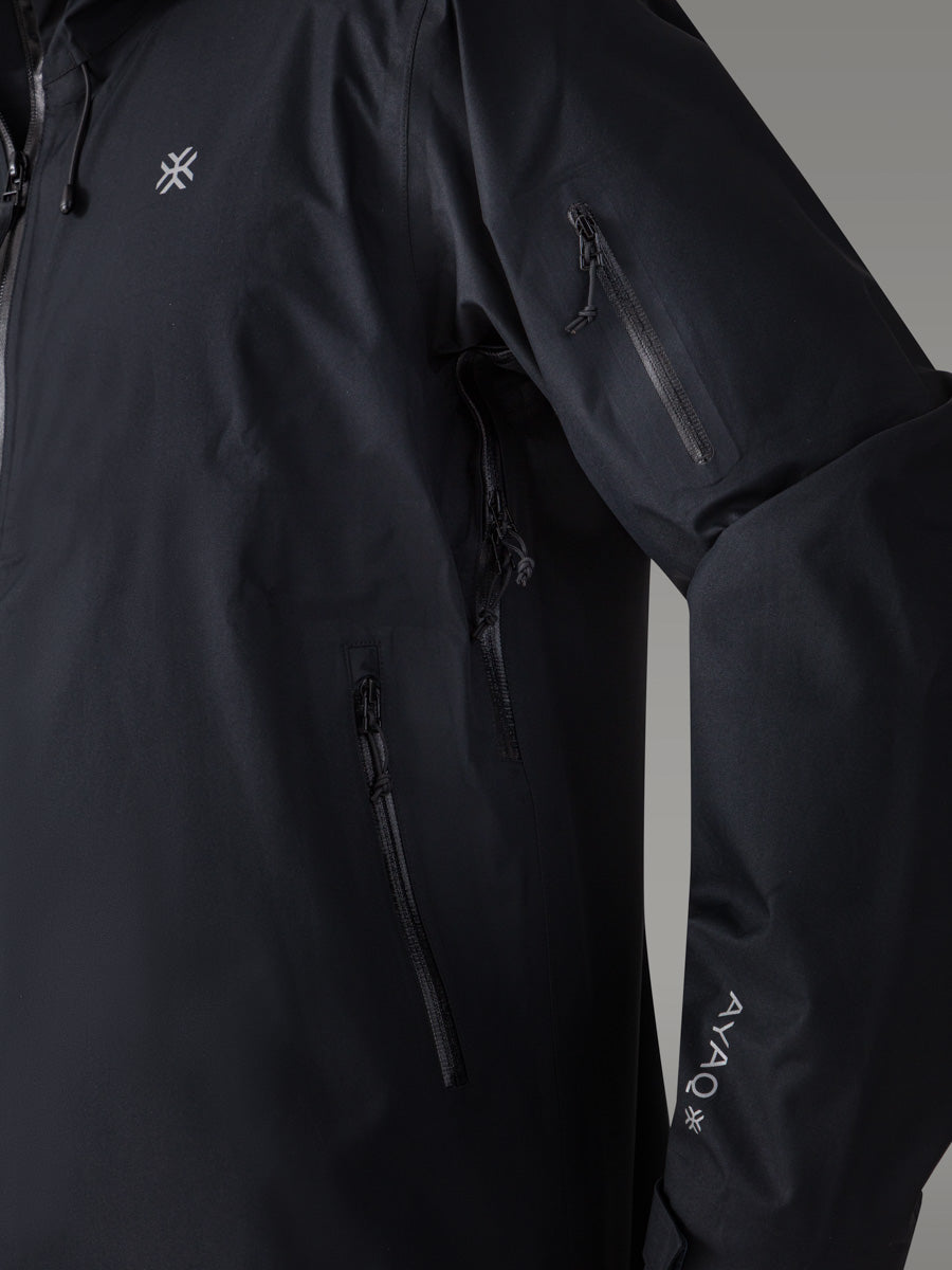 Chaqueta SKORA Hardshell — Black Storm