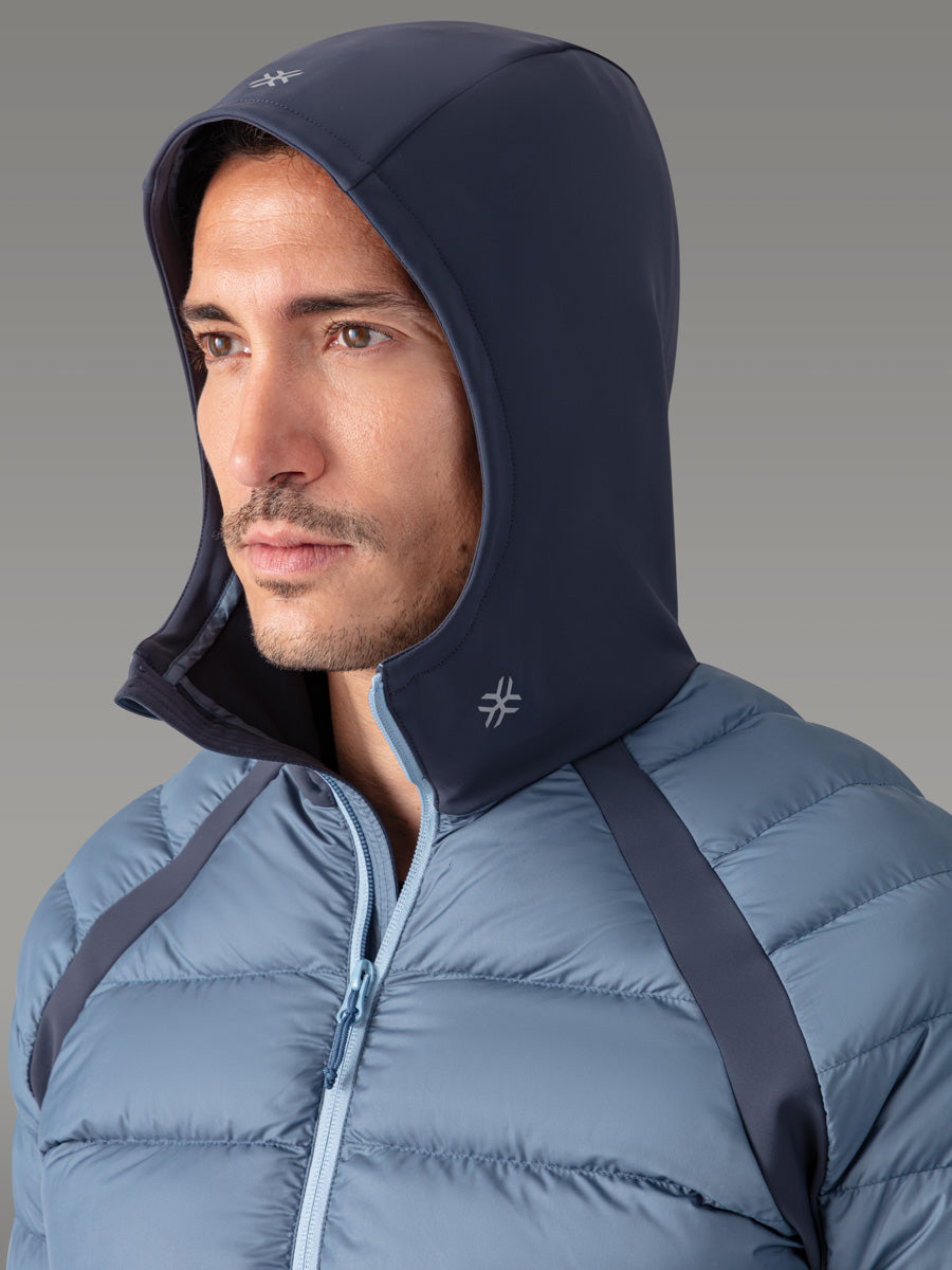 BALTORO Active dunjakke — Blue Slate