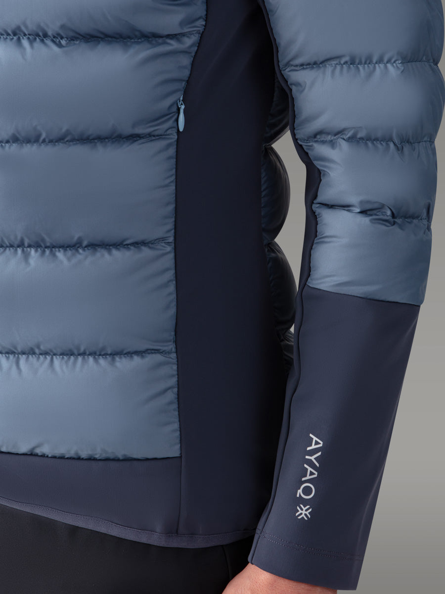BALTORO Active dunjakke — Blue Slate